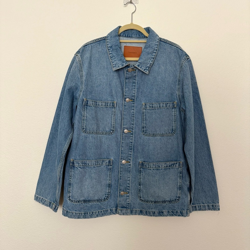 Sandro Denim worker jacket